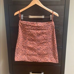 Free people patterned skirt!